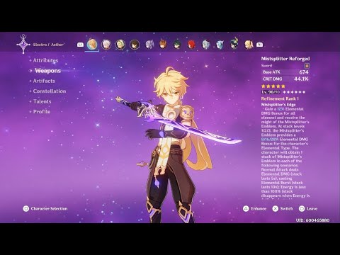 My electro Aether build