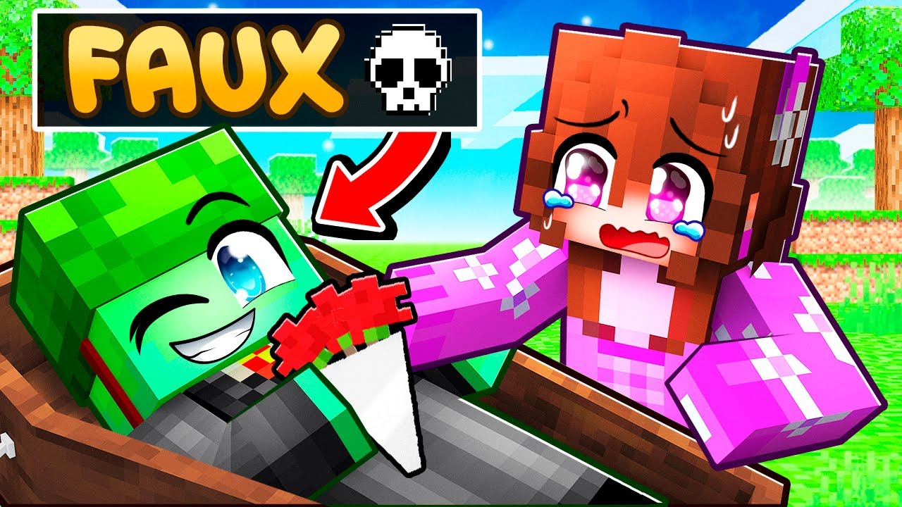 J'ai PRANK ma FANGIRL en SIMULANT ma MORT sur Minecraft !