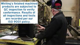 Precision Powers the Whiting Machining Department
