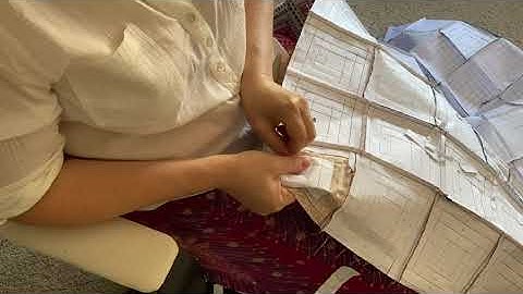 How to Remove Paper from a Paper Pieced Quilt Top