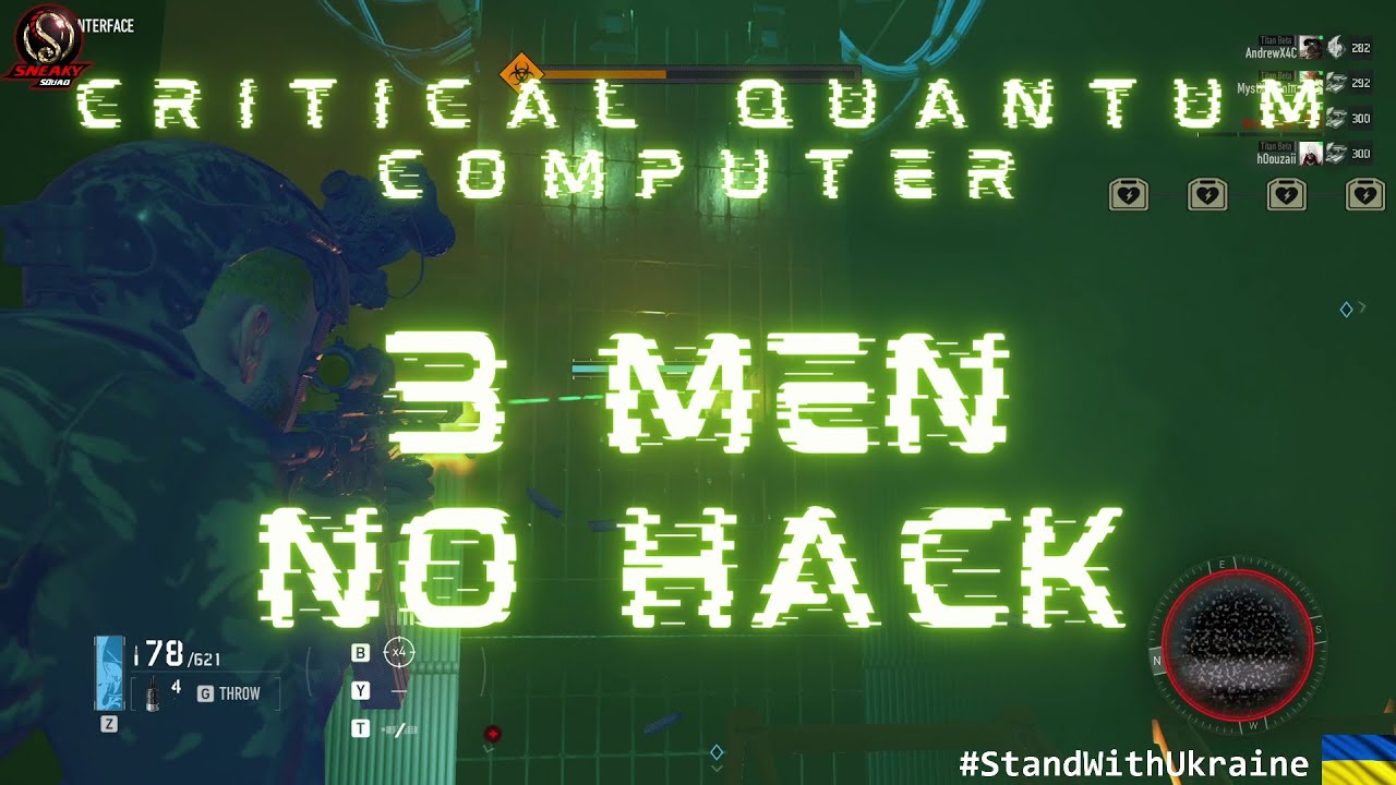 3 Men Critical Quantum Computer No Hack | Ghost Recon Breakpoint - YouTube