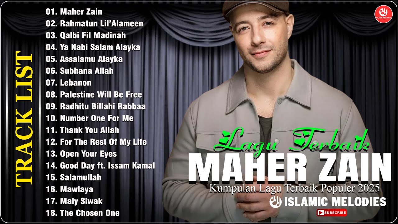 Maher Zain Kumpulan Lagu Terbaik Populer 2025 💕 Beautiful Nasheeds of All Time