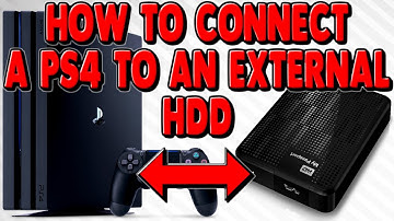 How to connect an External Hard Drive to PS4 - How to turn on Boost Mode PS4 Pro Update 4.50