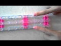 Rainbow loom France-Comment faire un bracelet triple #1