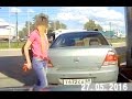 Russian women driving part 9 ✦ Woman car crashes ✦ Girls driving fails