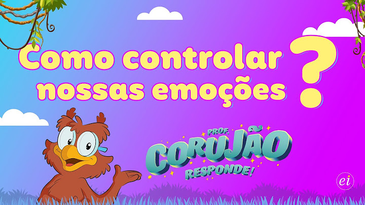 EI Kids • Professor Corujão Responde - Como controlar nossas emoções?