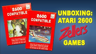 UNBOXING: Factory Sealed Atari 2600 Zellers Titles