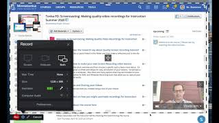Screencast Audio Settings and Tips