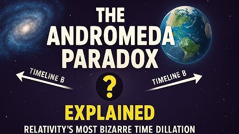 The Andromeda Paradox Explained: Relativity’s Most Bizarre Time Dilation