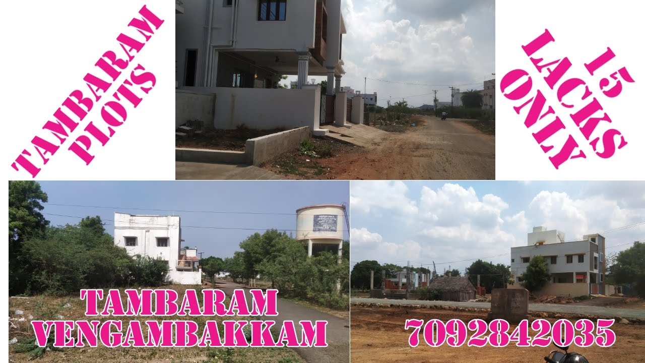 Tambaram Vengambakkam Plots for Sale Tambaram Venkambakkam Low