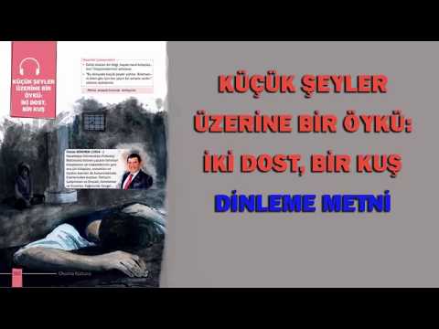 Küçük Şeyler Üzerine Bir Öykü İki Dost Bir Kuş Dinleme Metni 7.sınıf Türkçe Meb