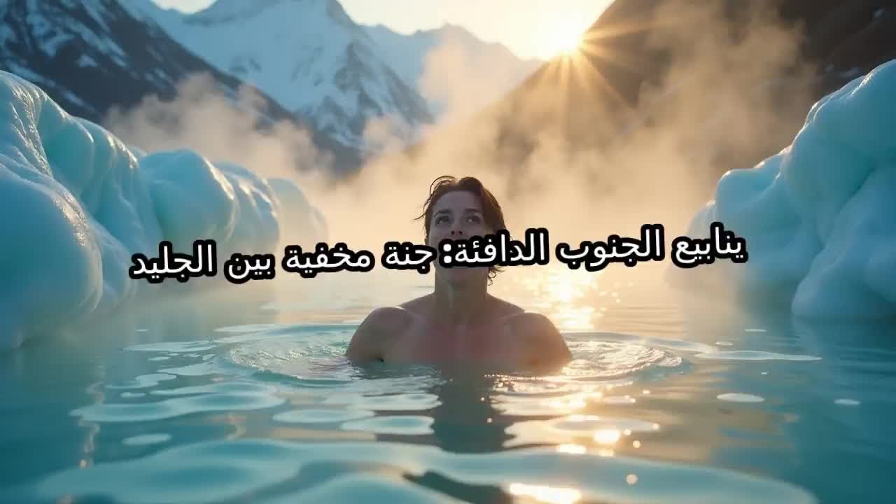 ينابيع الجنوب الدافئة: جنة مخفية بين الجليد