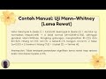 biostatistik grace kristina harefa NIM 102025010