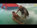 Naked Man Goes On Rampage After Stealing a Car...