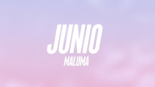 Junio - Maluma [Lyrics Video] 🎺