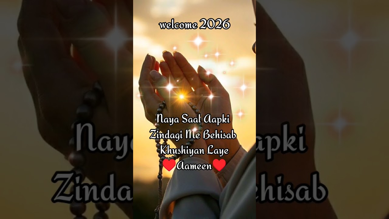 Dua Naye Sal Ki ♥️| Naye Sal Ki Dua | Islamic Status 