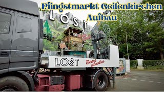 Pfingstmarkt Geilenkirchen Aufbau 2024 4K.