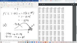 Probability and Statistics Lesson 76: Normal Distribution Application Linear Interpolation