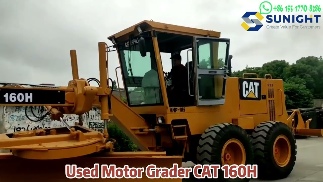 Used Motor Grader CAT 160H