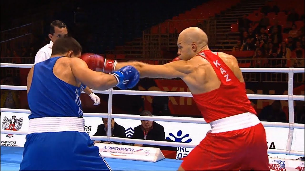 Round of 16 (91kg)  LEVIT Vassiliy (KAZ) vs HRYHORIAN MARAT (UKR)  /AIBA World 2019