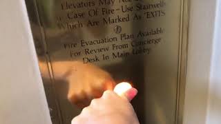 MODDED: 1985 Dover SPF Traction Service Elevator | Berkshire Court | Dallas, TX