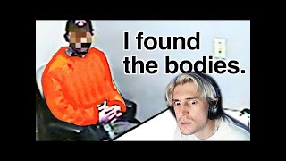 xQc Reacts to 'What A -200 IQ Killer Looks Like' by  Dr Insanity Update
