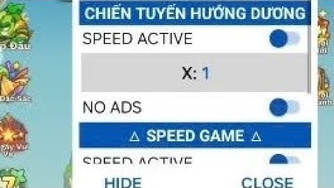 Hack Chiến Tuyến Hướng Dương MOD APK 1.02 Menu/No Ads/Speed Atiban