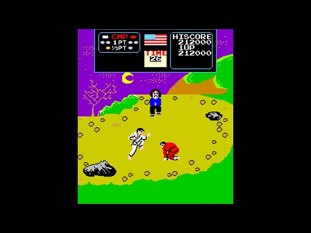 Karate Champ [Arcade Longplay] (1984) Data East USA {US VS