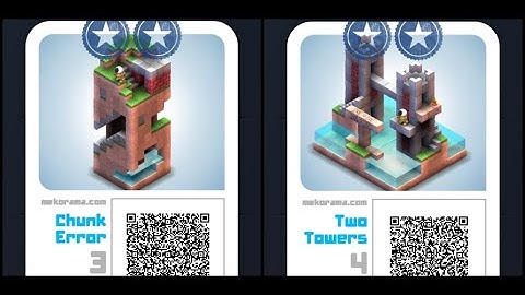 Mekorama Level 3 - Chunk error , Mekorama Level 4 - Two Towers...Two Stars Updated.