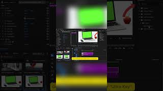 #PremiereProTutorial: How to Remove Green Screen with Ultra Key