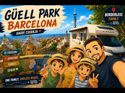 Látogatás a Güell Parkba. / Visit the hilarious Güell Park