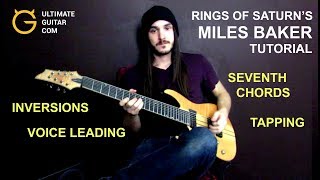 Inversions, 7th Chords & Tapping | Tutorial by Miles Baker (Rings of Saturn)