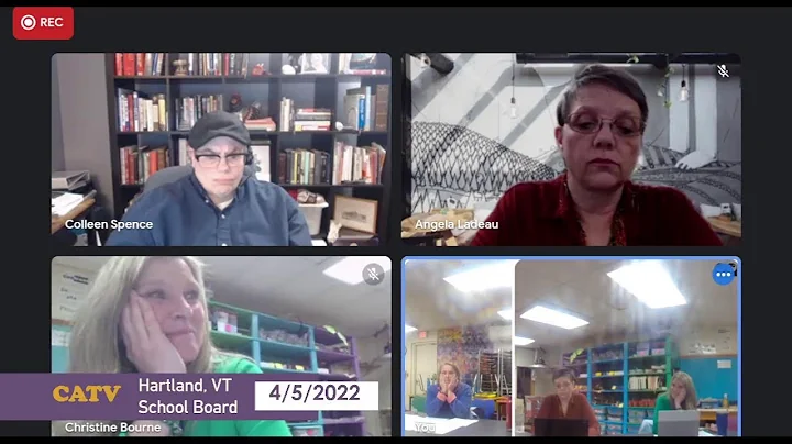 Hartland School Board 4/5/22