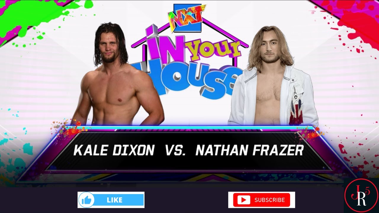 NXT LIVE HOUSE EVENT Kale Dixon vs Nathan Frazer WWE2k23 Gameplay YouTube