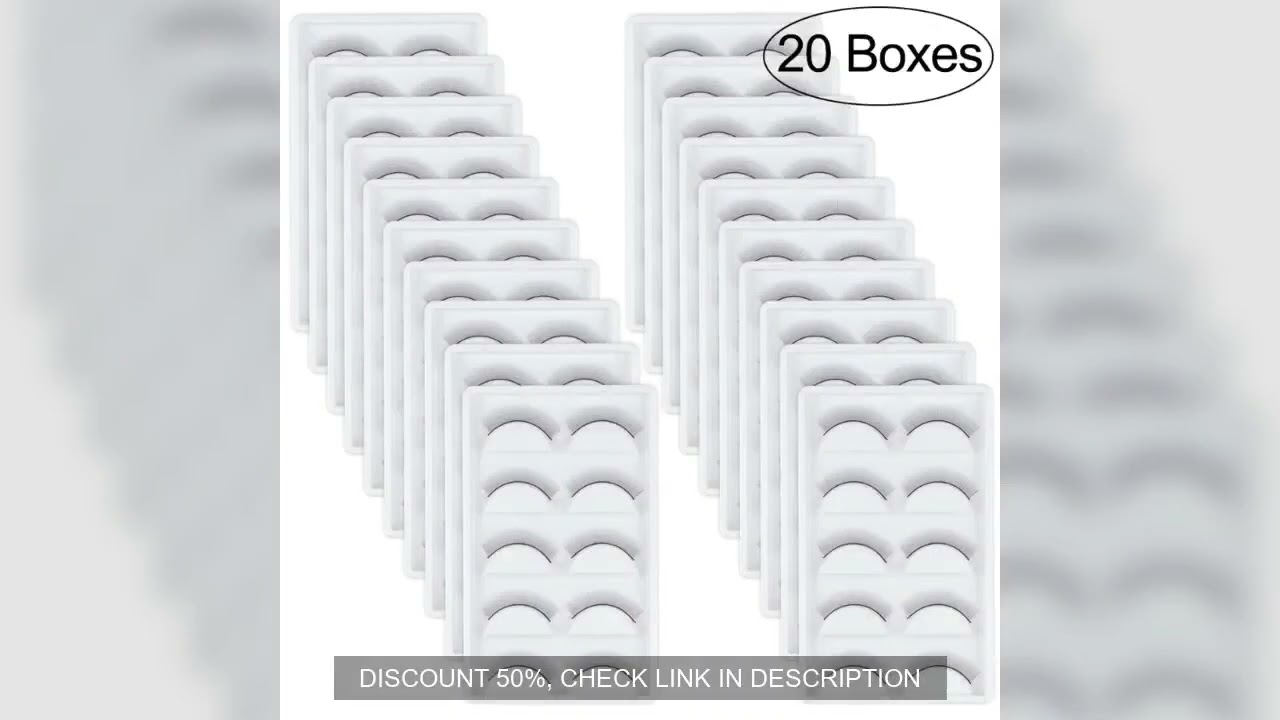 5/10/15/20Boxes Training Lashes Beginner False Eyelashes Practice Mink Lashes Strip Individual Lashe
