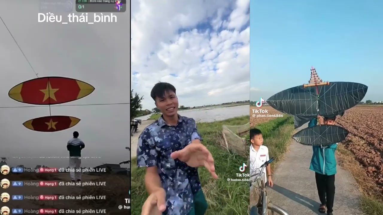“Diều_thái_bình” video diều sáo TikTok 