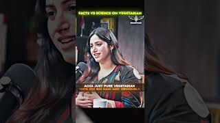 Fact vs science on vegetarian 😮🙌 #drshubham #protein #vegetarian ##nonvegetarian #viralvideos #yt
