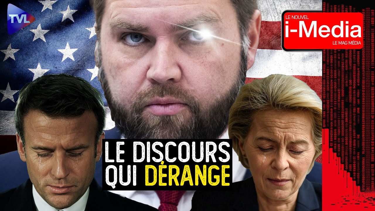 C8, JD Vance cible la liberté d’expression muselée - I-Média - TVL