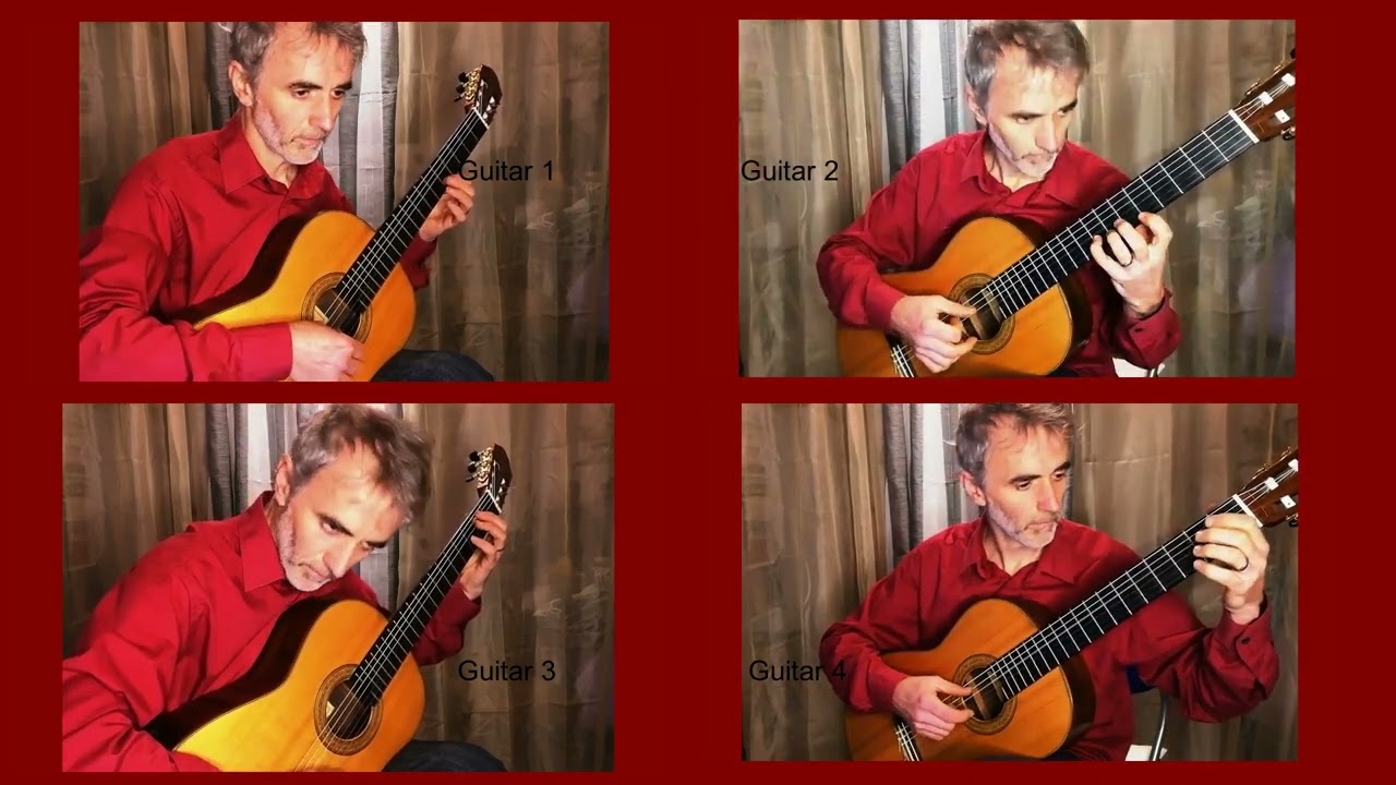 Habanera from Carmen by Georges Bizet arr. for guitar quartet by Dan Jones