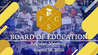 Full Forsyth County Schools | Board of Education Regular Meeting | August 18, 2026 News
