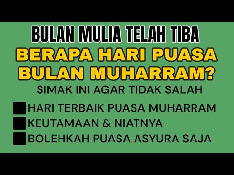 BERAPA HARI PUASA