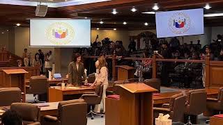 Humabol sa isinasagawang special session ng Kongresso ang ilang miyembro ng bagong minority bloc