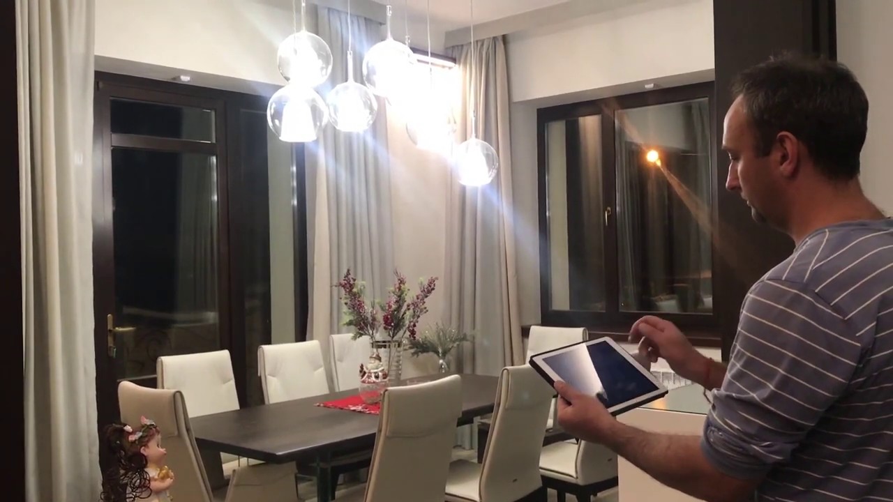 Умный дом. Управление шторами и освещением в приложении ДОМ на iOS ...