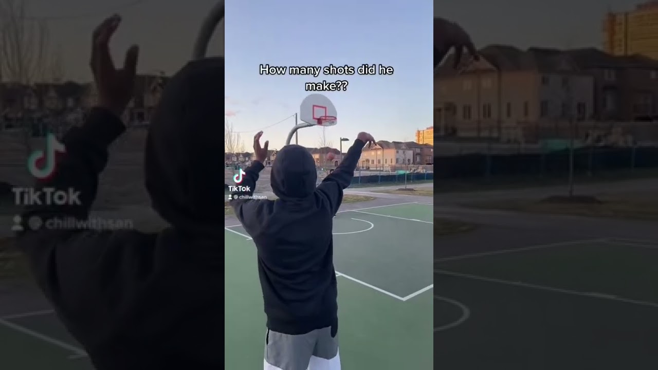 How many shots did he make? 