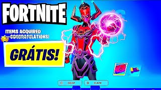 Como pegar de graça Nova skin Galactus ! Fortnite  2025 fortnite Simpsons 