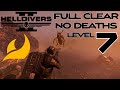 Helldivers 2, Bugs Level 7 Full Clear No Deaths