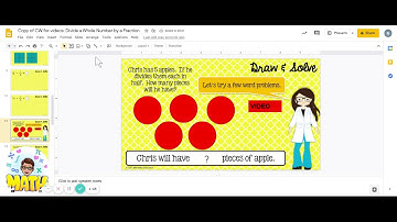 Video 4  Divide a Whole Number by a Fraction   Google Slides 3