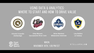 Using Data & Analytics: Where to Start and How to Drive Value