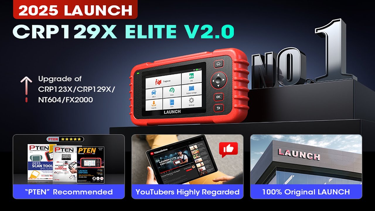 LAUNCH CRP129X V2.0 Elite Review – The Smartest OBD2 Scanner of