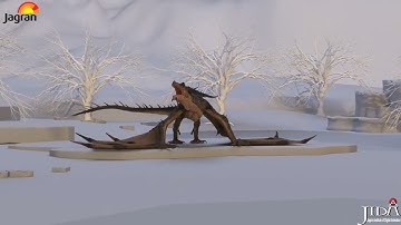 3D Animation work by JIDA Student Shantanu Paul 2020 | JIDA Kanpur |